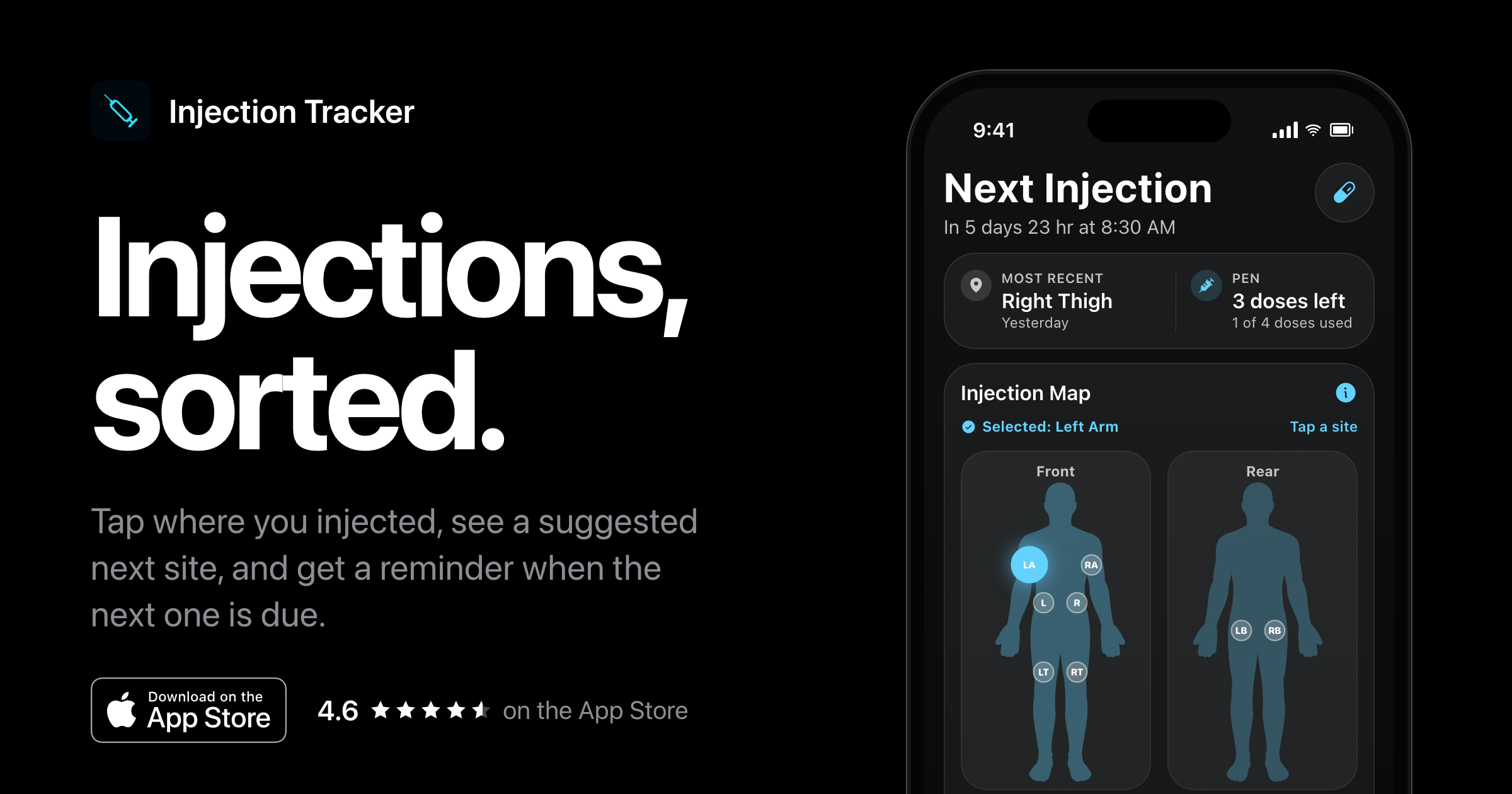 Injection Tracker screenshot 1 of 1